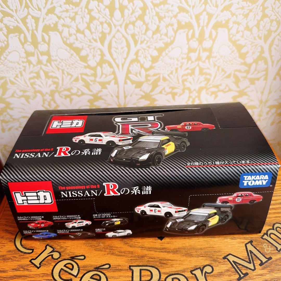 新品未開封　箱売り　トミカ NISSAN/Rの系譜 全6種セット計12個