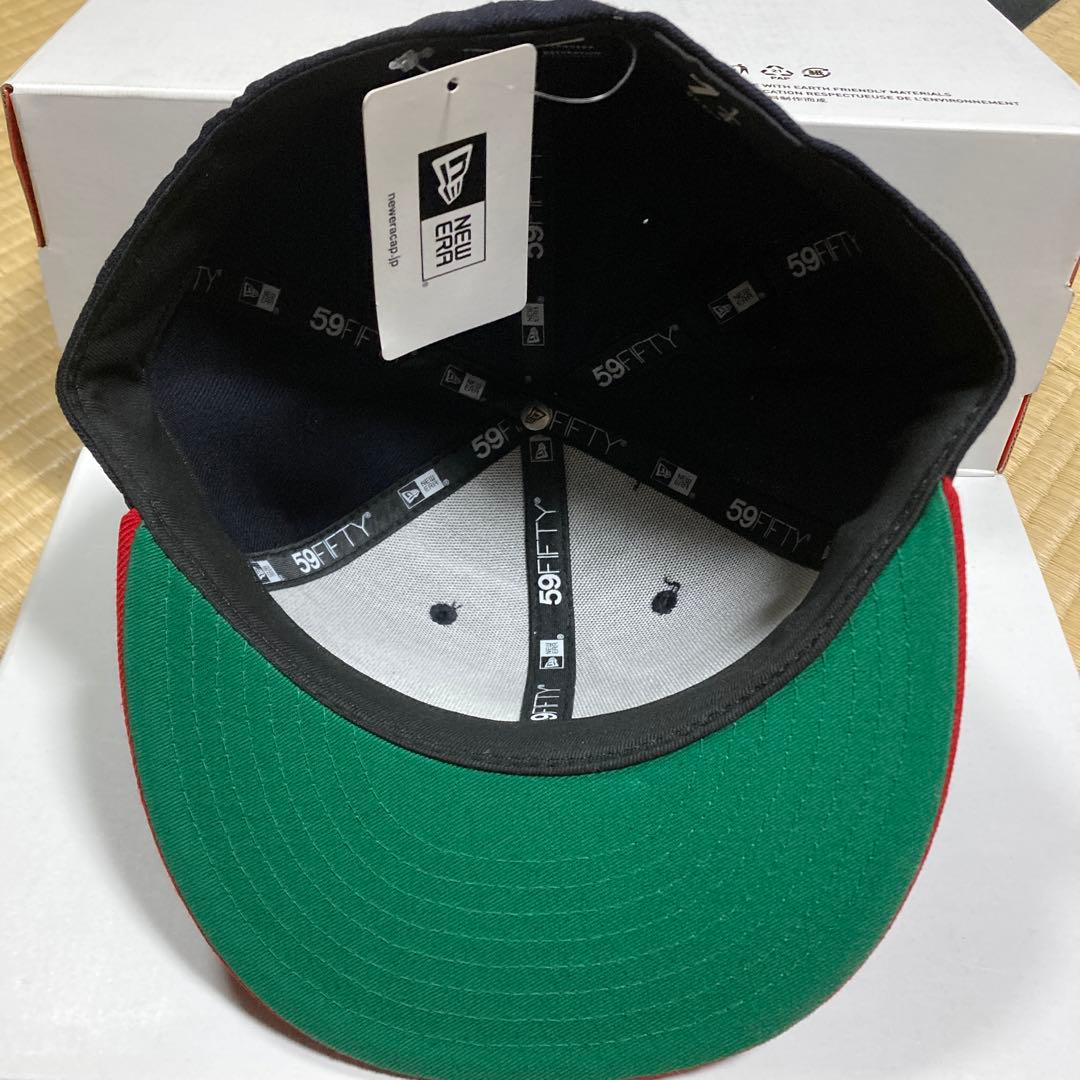 大阪近鉄バファローズ ニューエラ59FIFTY7 1/4 キャップ岡本太郎