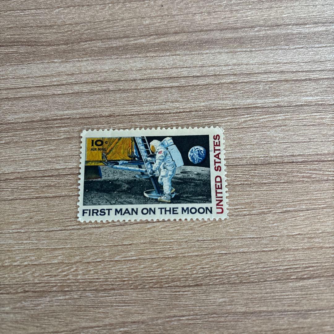 アポロ11号 月面着陸記念切手 - メルカリ