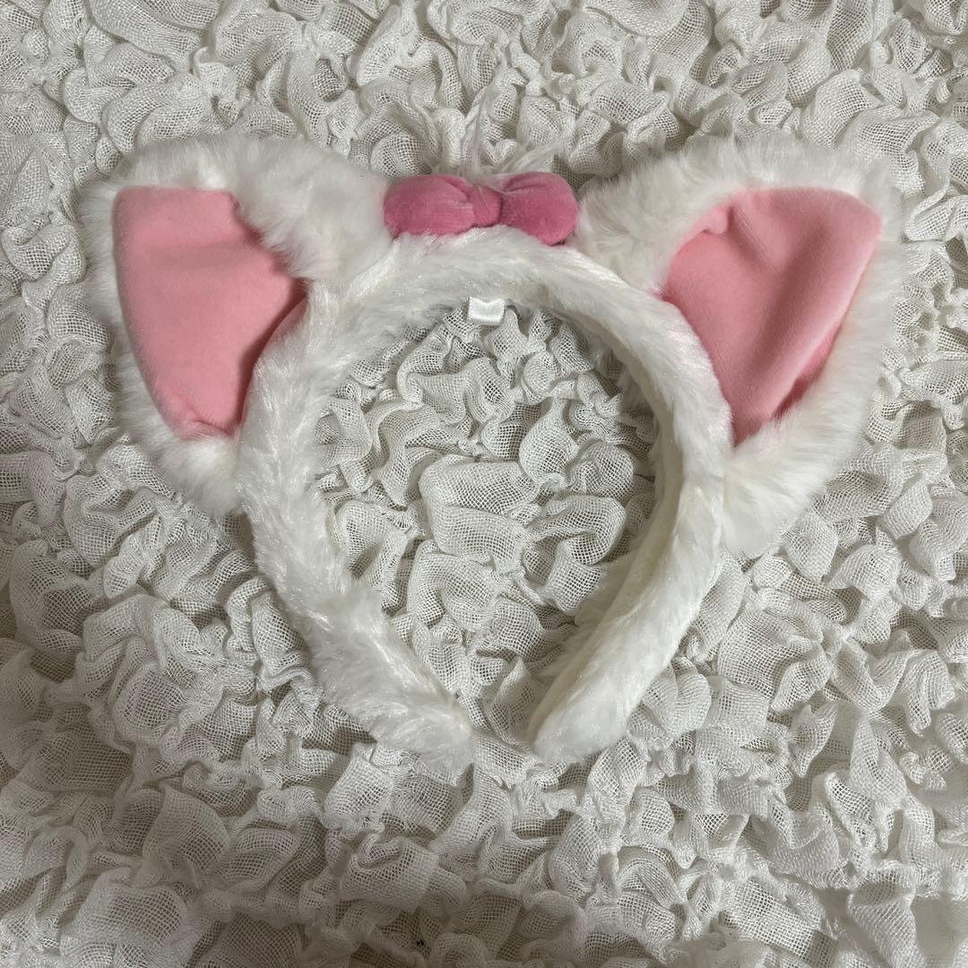 ディズニー マリーちゃん マリー マフラーキャップ カチューシャ ヘアピン