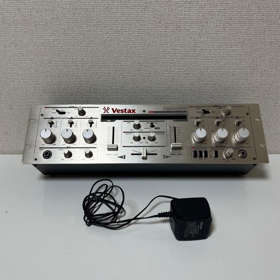 美品 動作OK Vestax PMC-250 DJミキサー ゴールド ロータリー - メルカリ