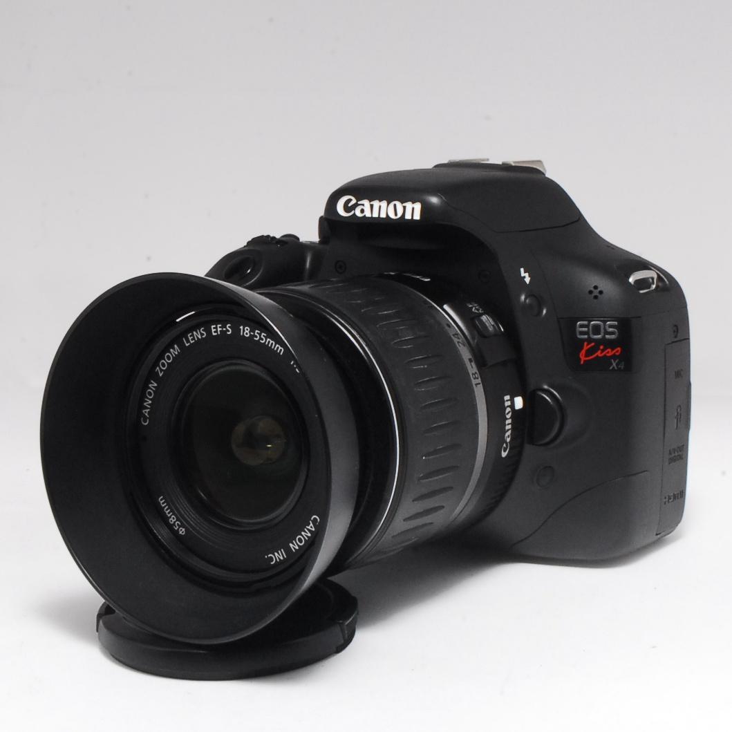 初心者おすすめ】Canon kiss X4 レンズフード付 動作確認済