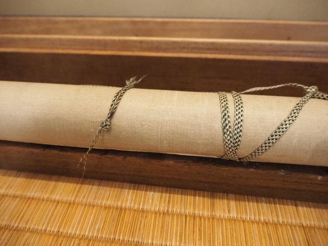 松村景文自筆『柳に蛍之図』掛軸　江戸後期