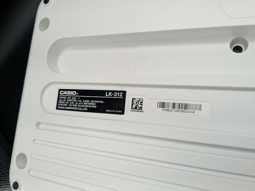 深雪 CASIO カシオ LK-312 光ナビゲーションキーボード