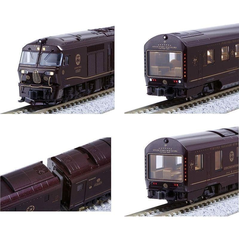 鉄道模型 クルーズトレイン ななつ星in九州 8両