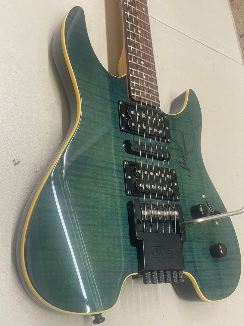 スタインバーガー spirit フレイムメイプル グリーン