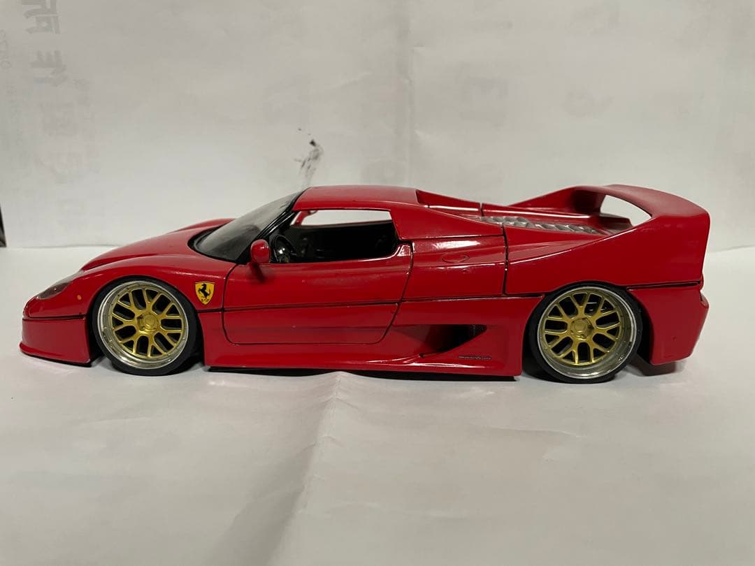 1/18 ブラーゴ　フェラーリF50 ホイール変更品