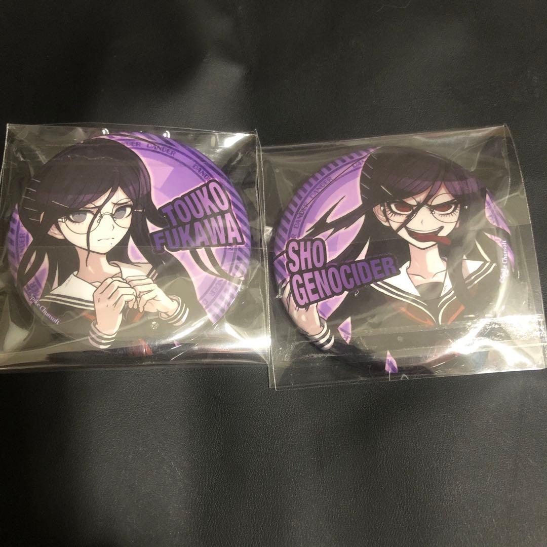 ダンガンロンパ 絶対絶望少女 腐川冬子 缶バッジ ナンジャタウン