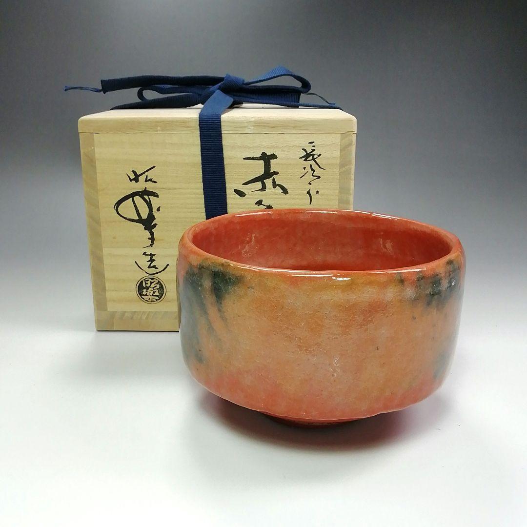 絶品！清水焼香炉☆手描きオーダー発注品◇水色地×ダリア