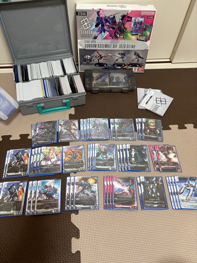 値下げ　ガンダムカードゲーム　まとめ売り　SEED フリーダム　ジャスティス