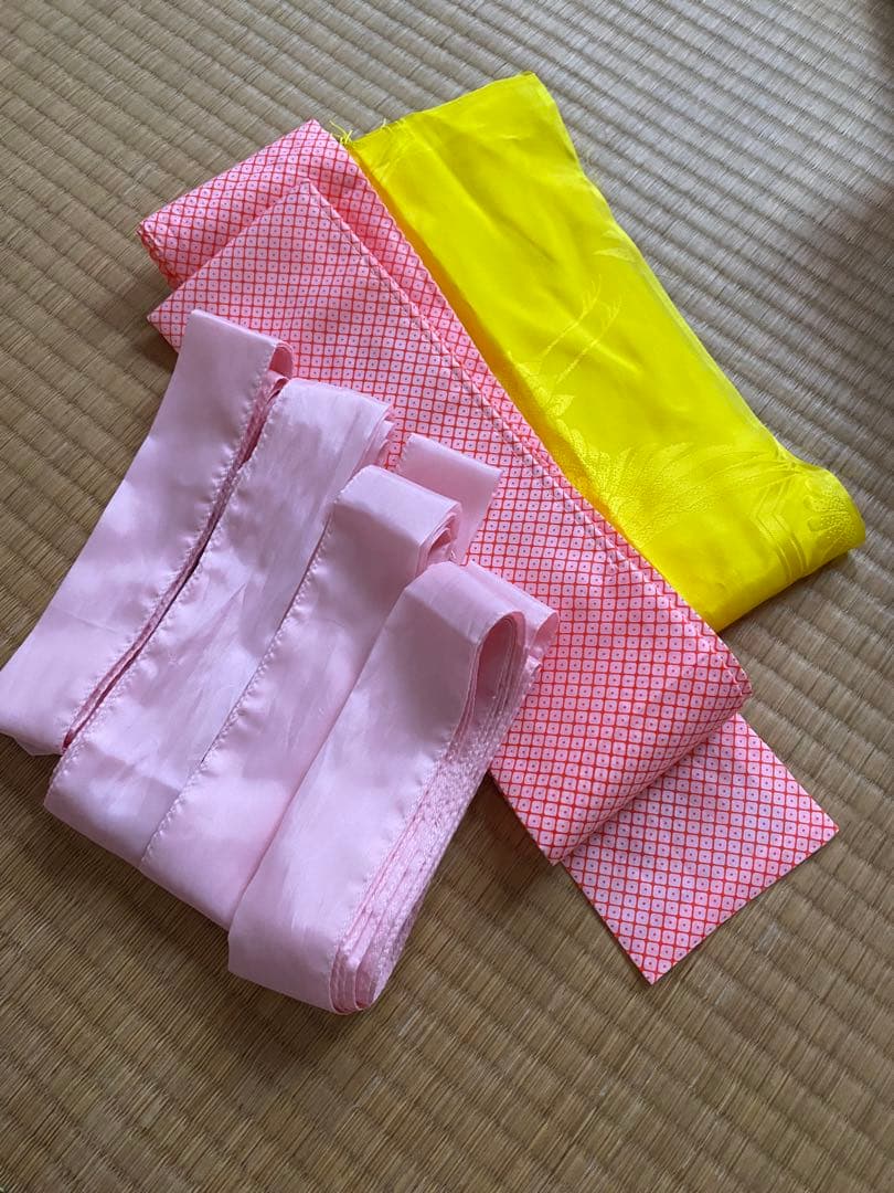 七五三 7歳　着物帯小物セット付　花柄