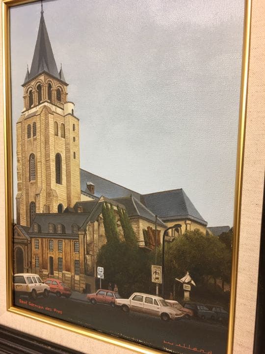 油彩　油絵　直筆(肉筆) 美しい作品