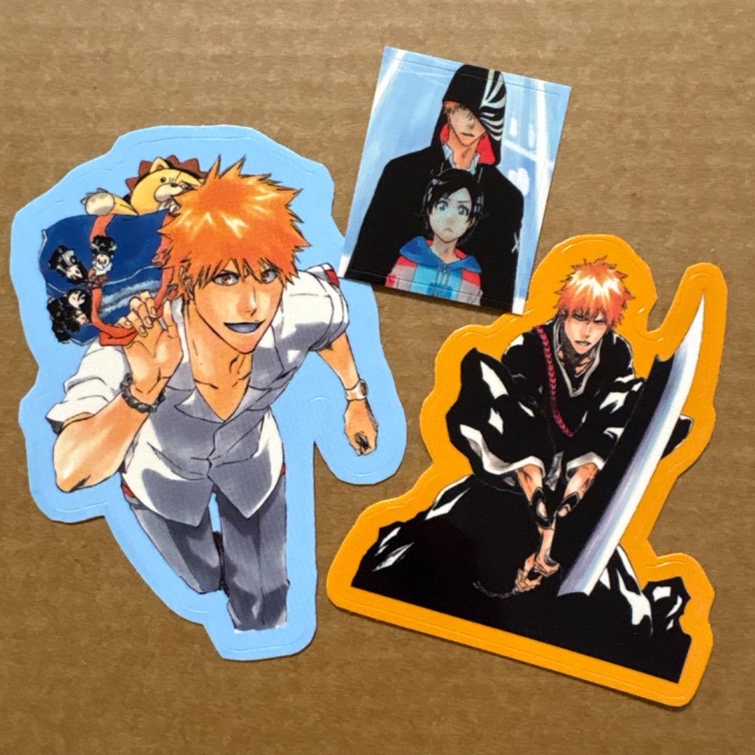ジャンプフェスタ フェア 特典 シール BLEACH 黒崎一護 朽木ルキア