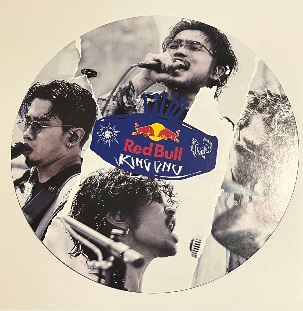 King Gnu レッドブル レコード型サイン入りボード - メルカリ