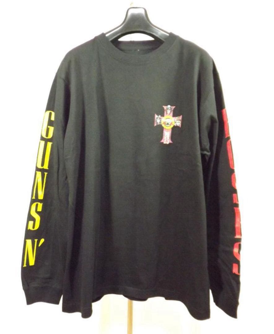 L 新品 GUNS ガンズアンドローゼズ 2025 ロンT ロングTシャツ L ガンズ