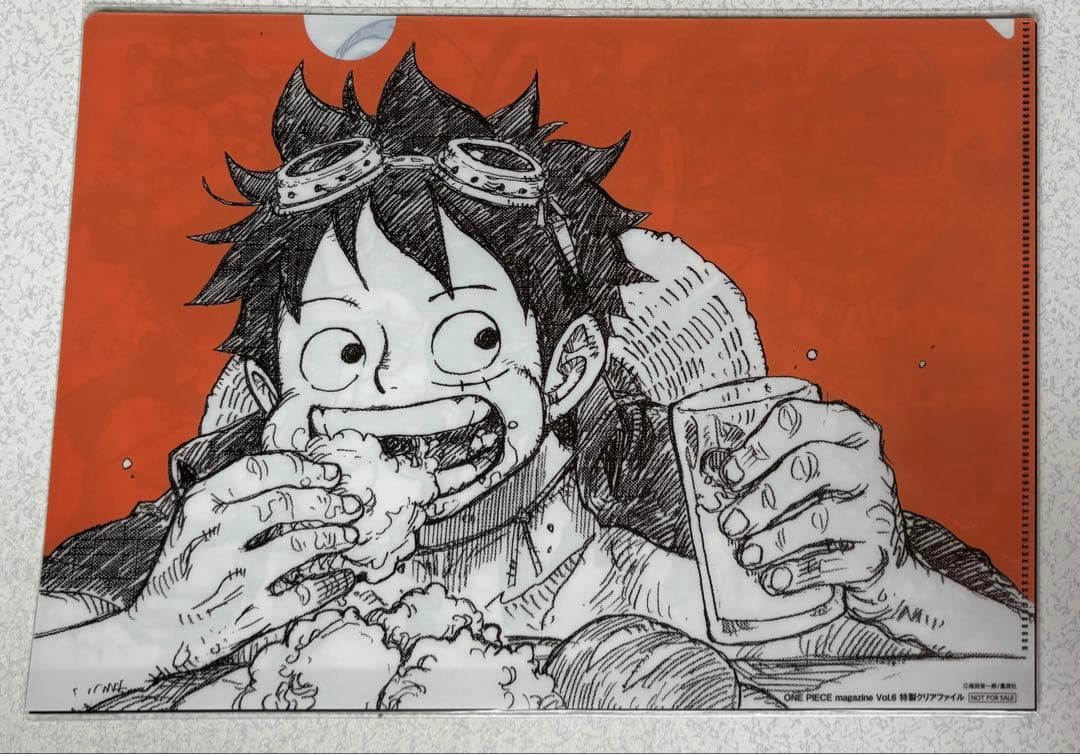 ワンピースマガジンVol.3 懸賞当選品 特製クリアファイル