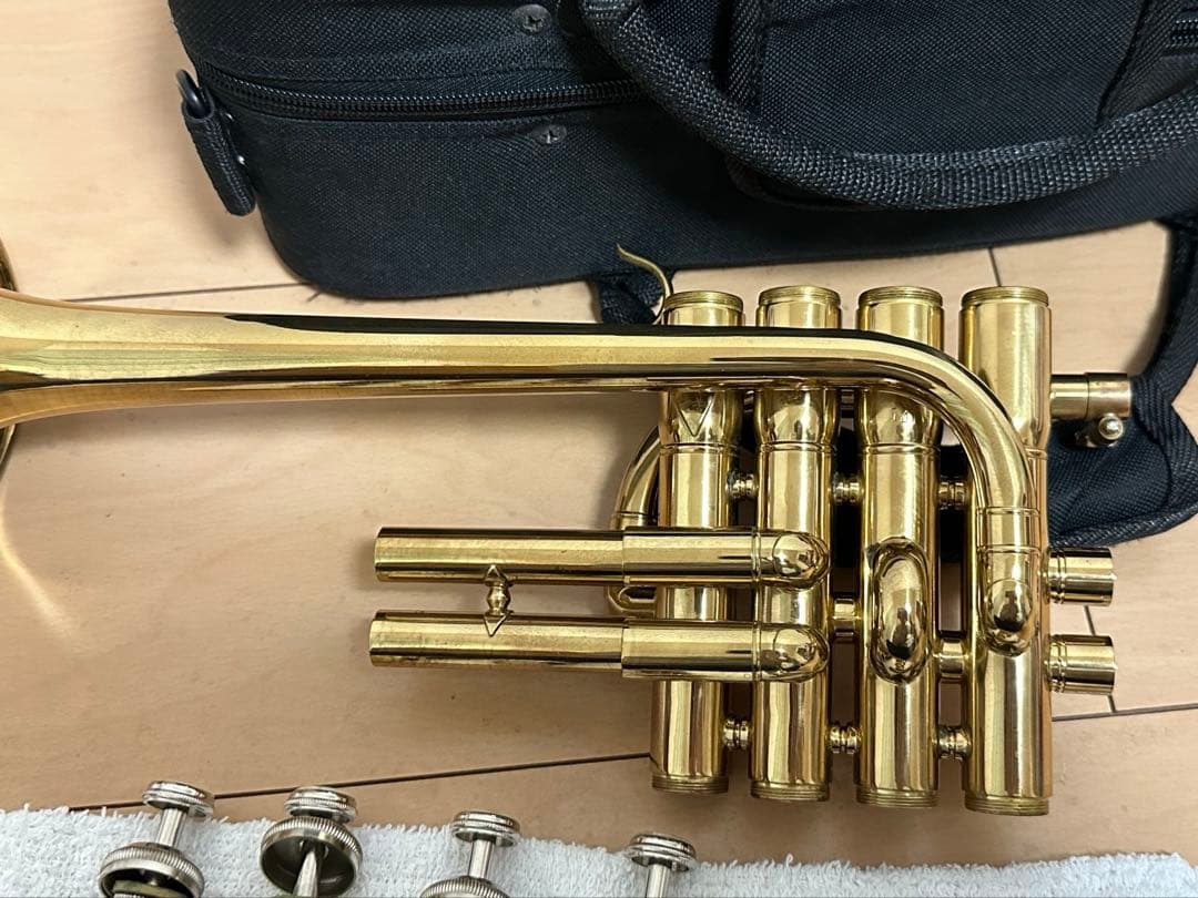 ピッコロトランペット(ノーブランド、ジャンク扱い品)