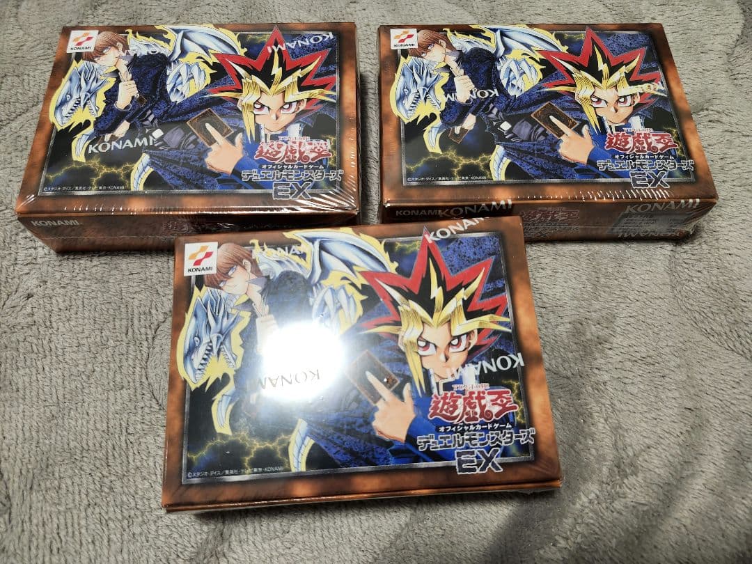 遊戯王 デュエルモンスターズ ex 復刻版 3box - メルカリ