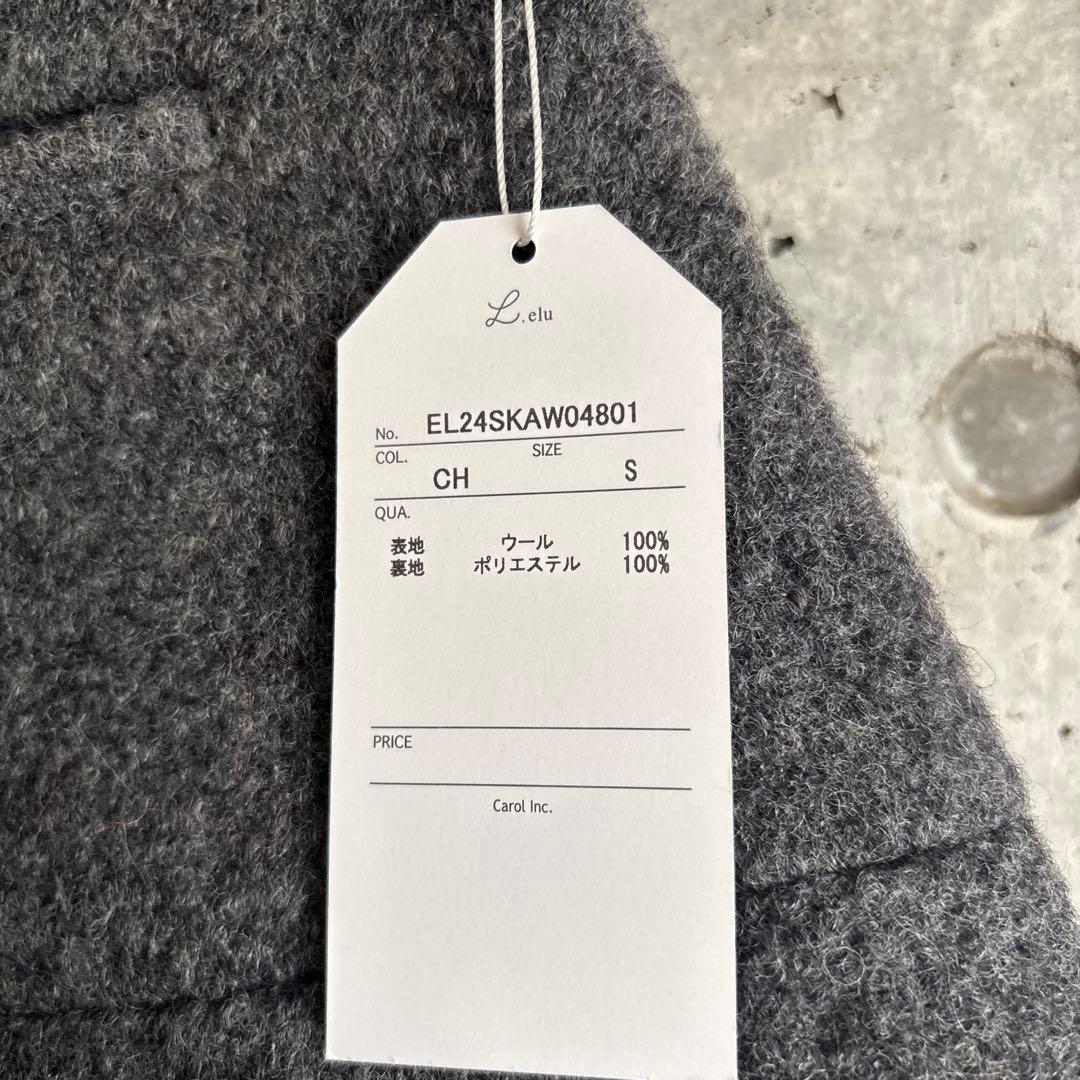 新品未使用タグ付き　elu. エル　Peonywoolskirt ウールスカート
