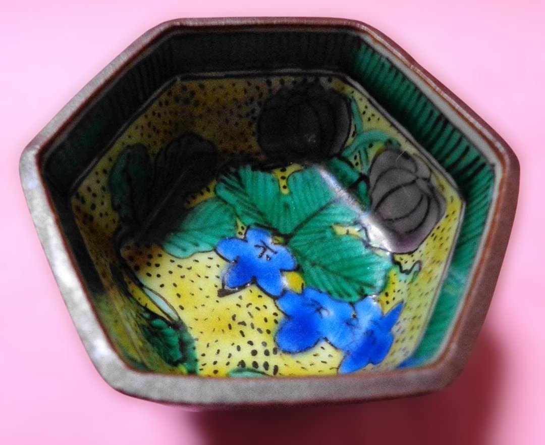 九谷焼 須田菁華 六角ぐい呑み - メルカリ