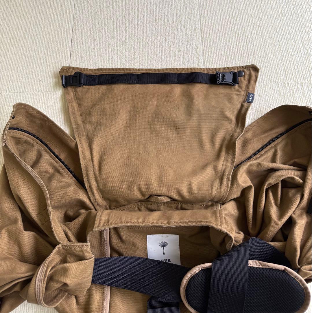 erva エルバ多機能スリングサイズ2コヨーテナノイーXで洗濯済み取説