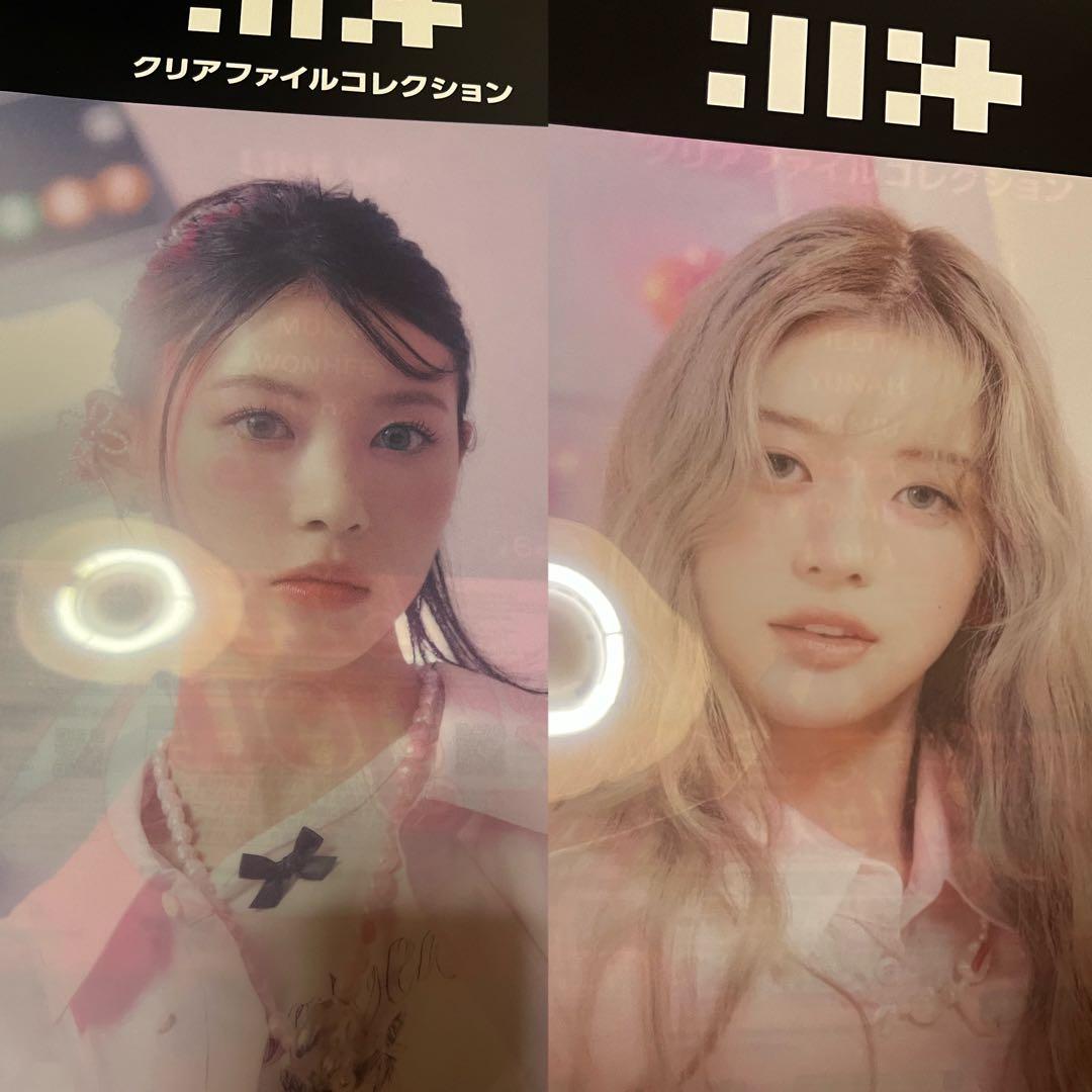 ILLIT アイリットクリアファイル モカ MOKA ミンジュ MINJU - メルカリ