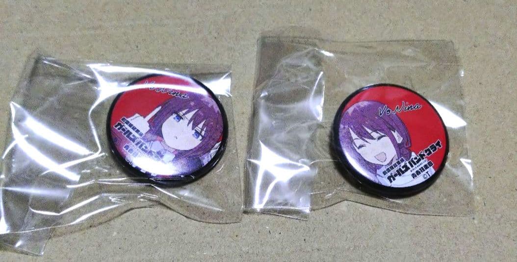 ガールズバンドクライ 青春狂騒曲 入場特典 ミニ缶バッジ コンプリート