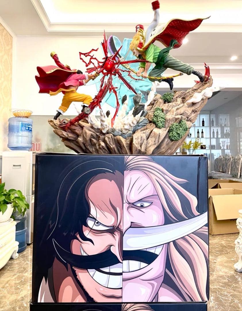 ONE PIECE ロジャー VS 白ひげ ガレージキット ガレキ スタチュー