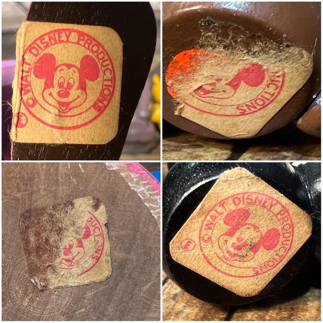 激レア 希少 ディズニー こけし セット 昭和レトロ 木製 人形