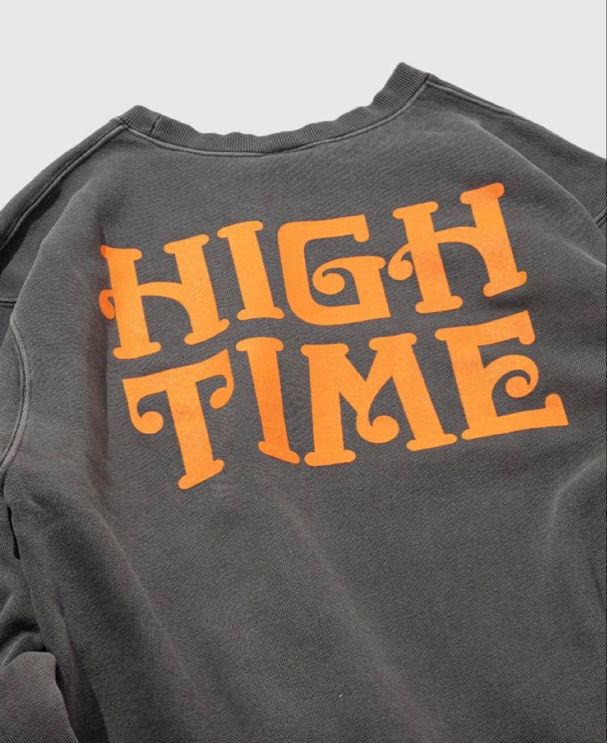 HAVE A GRATEFUL DAY★HIGH TIMEスウェットS新品未使用 HAVE A GRATEFUL DAY ハブアグレイトフルデイ / SWEATSHIRT -HIGH TIME
