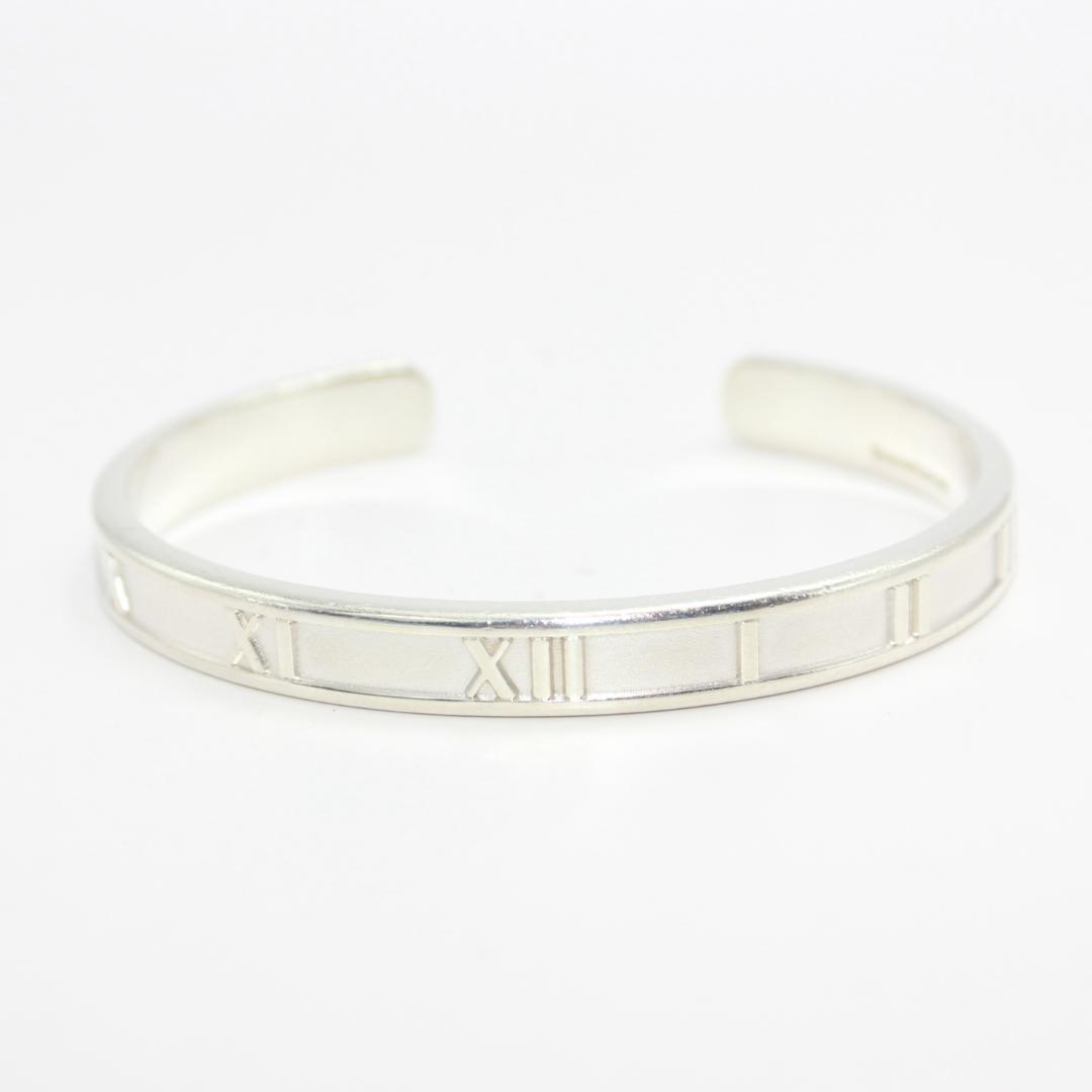 美品 Tiffany&Co. ティファニー アトラス シルバー バングル 925