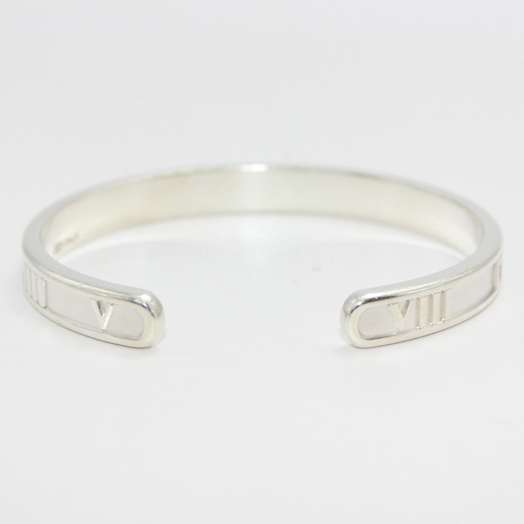 美品 Tiffany&Co. ティファニー アトラス シルバー バングル 925