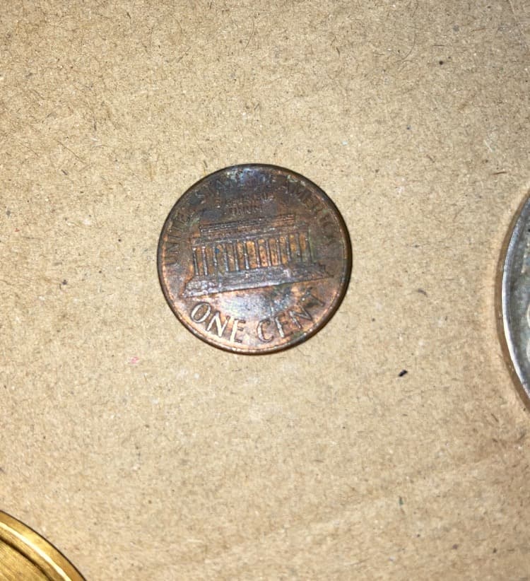 金運）1987 D ミントマーク mint mark 1セント硬貨 運気上昇
