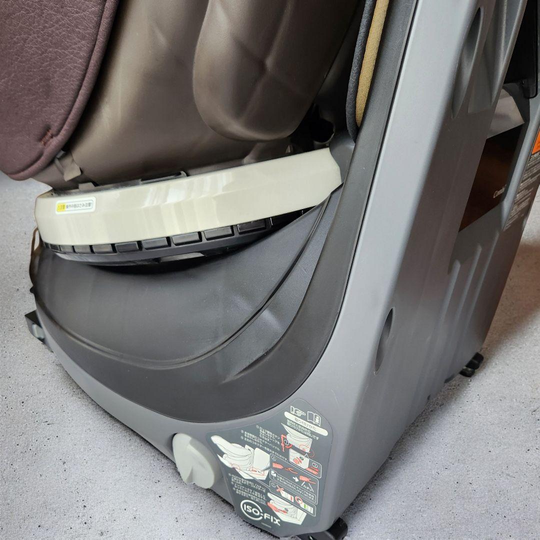 【美品】コンビ ネルーム ライト ISOFIX ブラウン クリーニング済