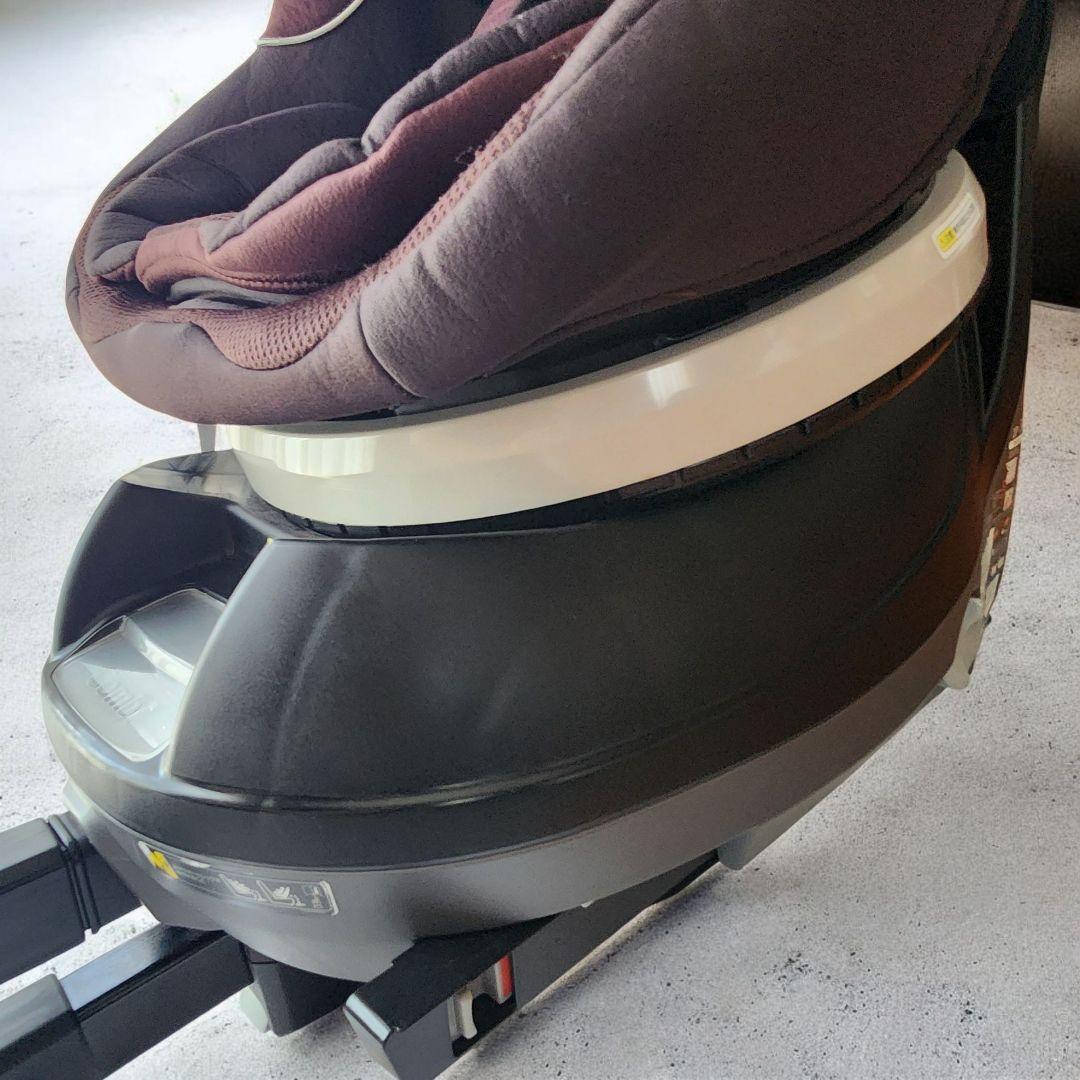 【美品】コンビ ネルーム ライト ISOFIX ブラウン クリーニング済