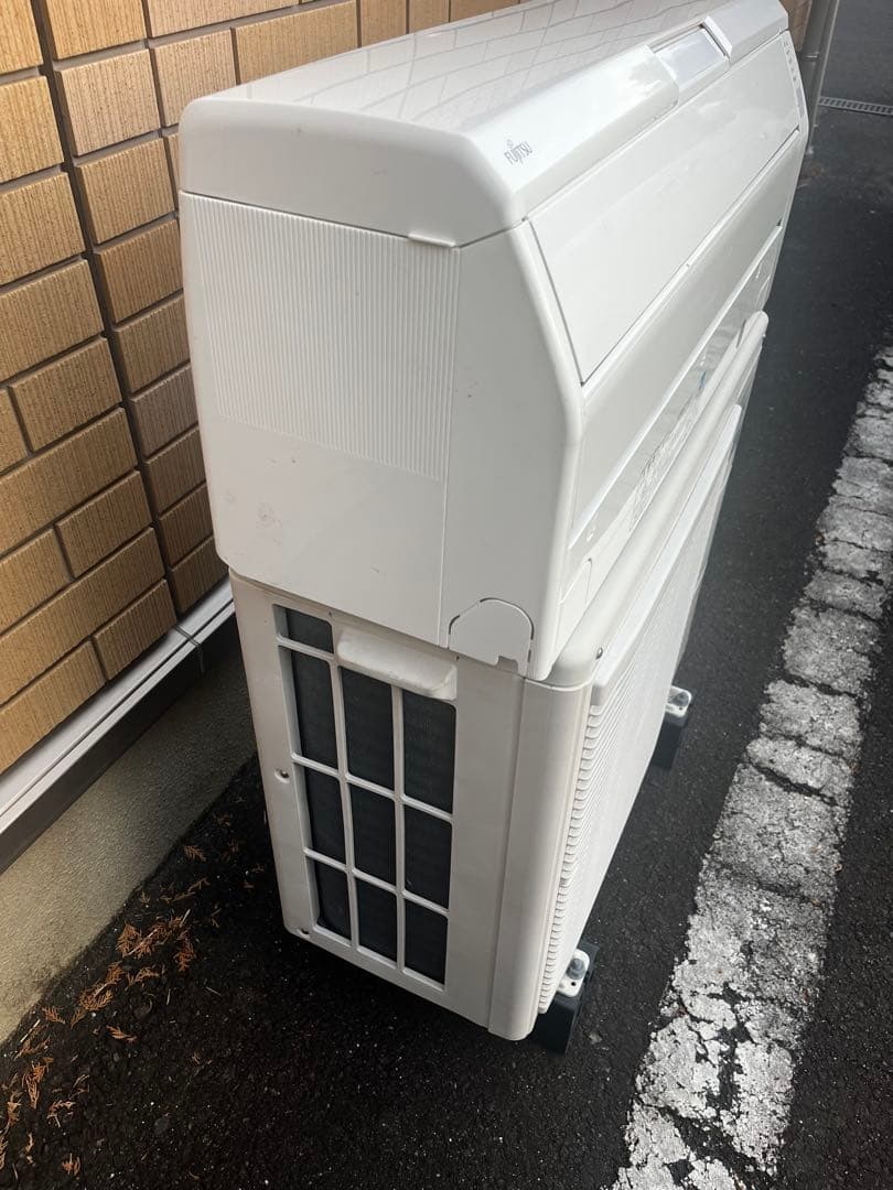 Fujitsu ノクリア エアコン AS-R22H-W 2019年製お掃除機能付