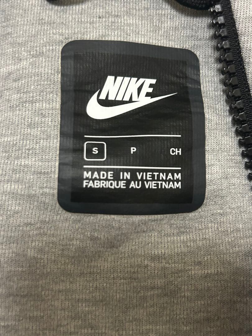 テックフリースセットアップグレー正規品