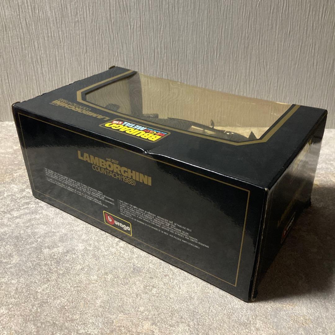 Bburago Lamborghini Countach (1988)黒