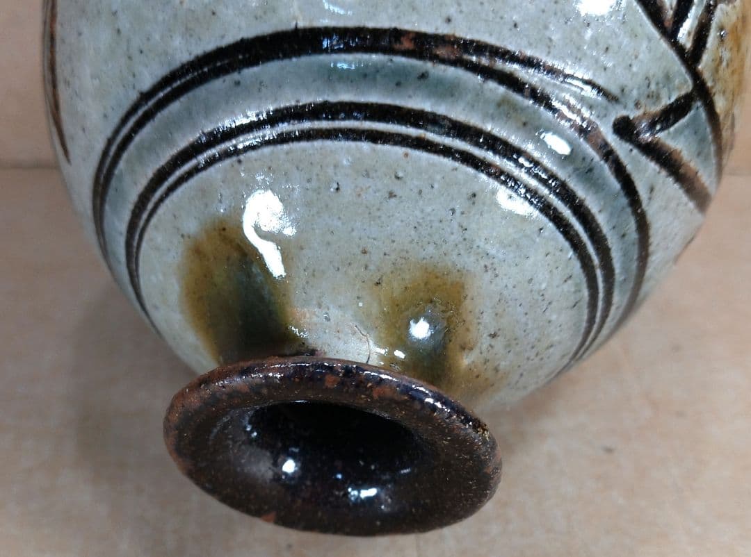 【本物保証】金城次郎 壷屋焼徳利(笑魚2匹) 共箱 人間国宝 壺屋焼 やちむん