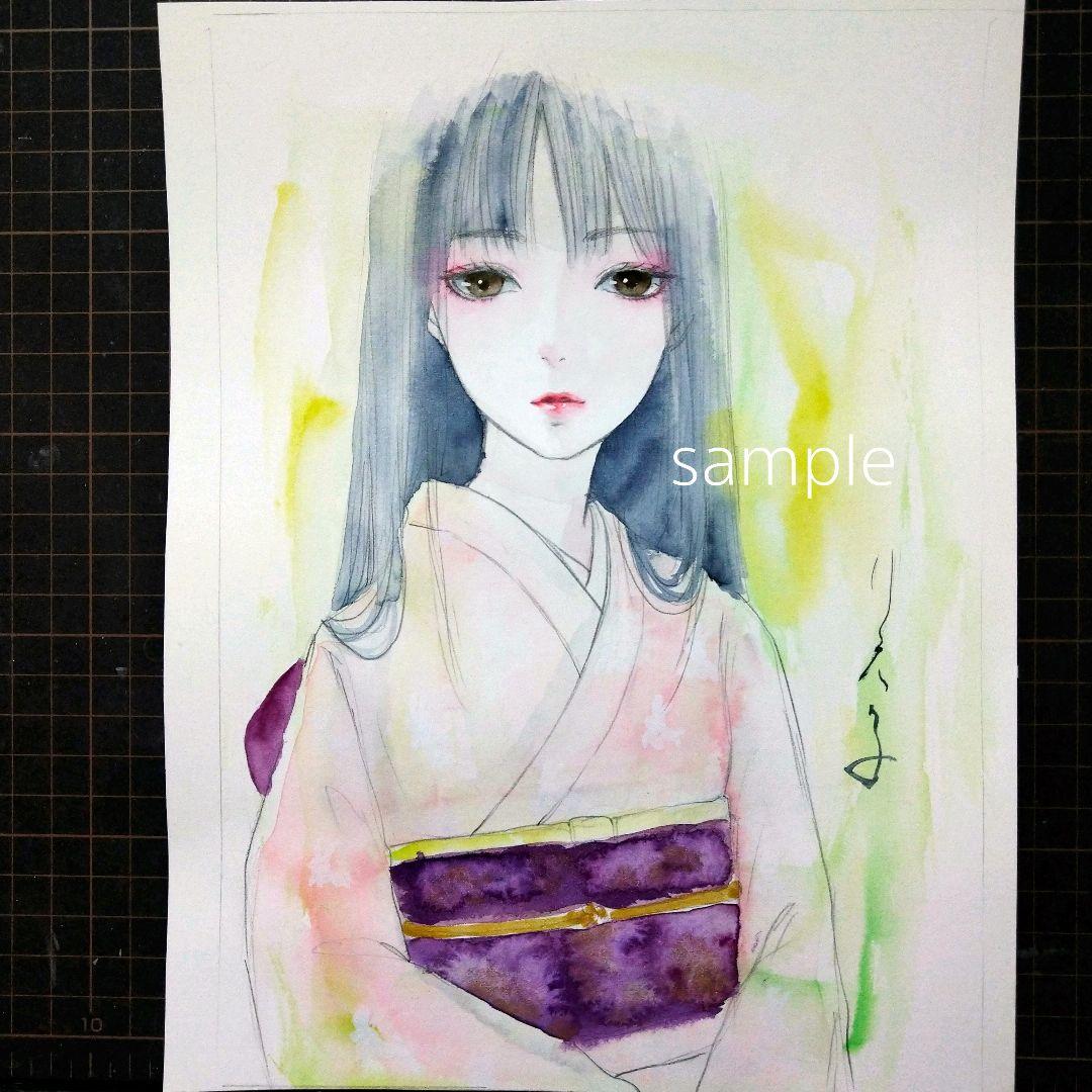 23119/B 専用 絵画 ドローイング 和装