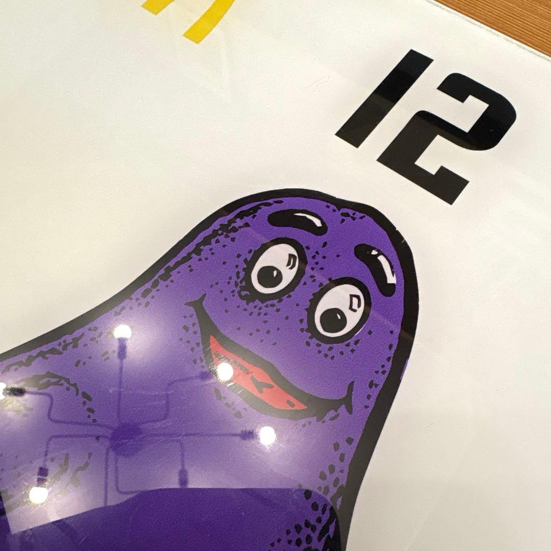 スーパーレア！ 1978年 グリマス マクドナルド ウオールクロック 看板