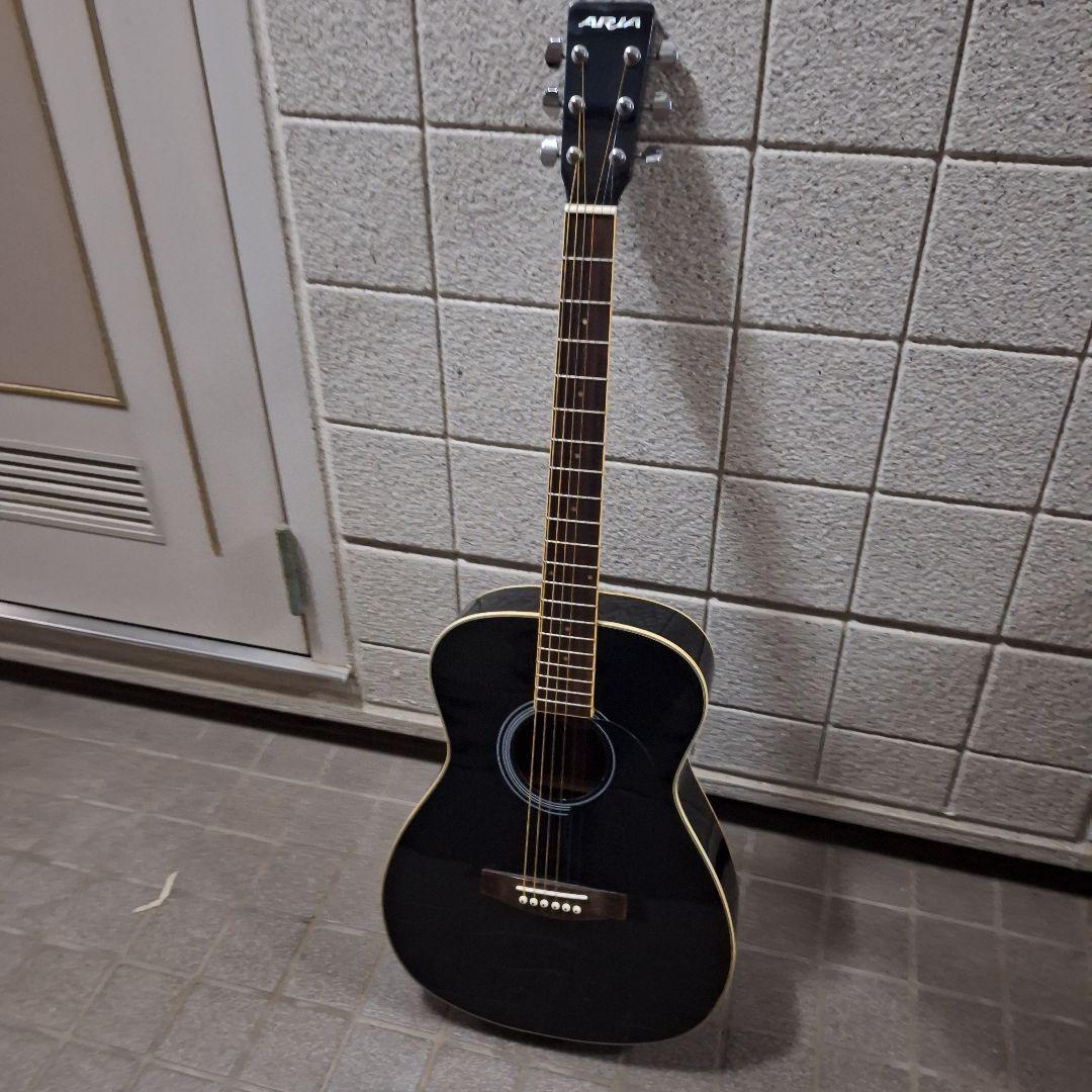 PRGR様専用 ARIA アリア ギター ブラック アコースティック ケース付き
