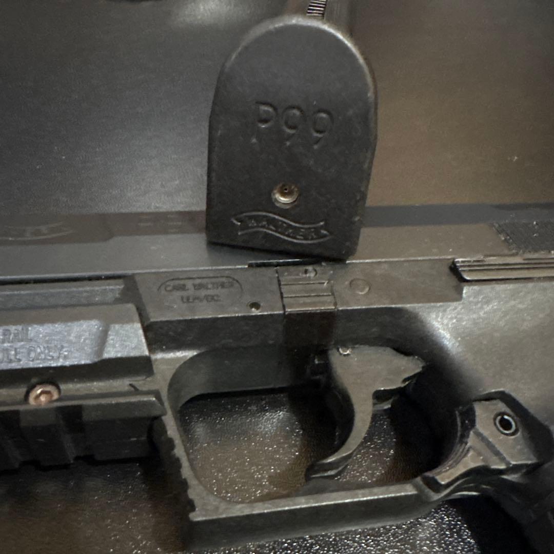 マルゼン　Walther P99 ガスガン ブラック　ガスブロ