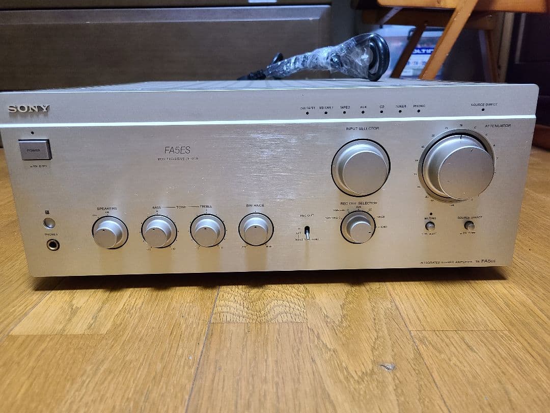 SONY プリメインアンプ TA-FA5ES 1994年製 ジャンク