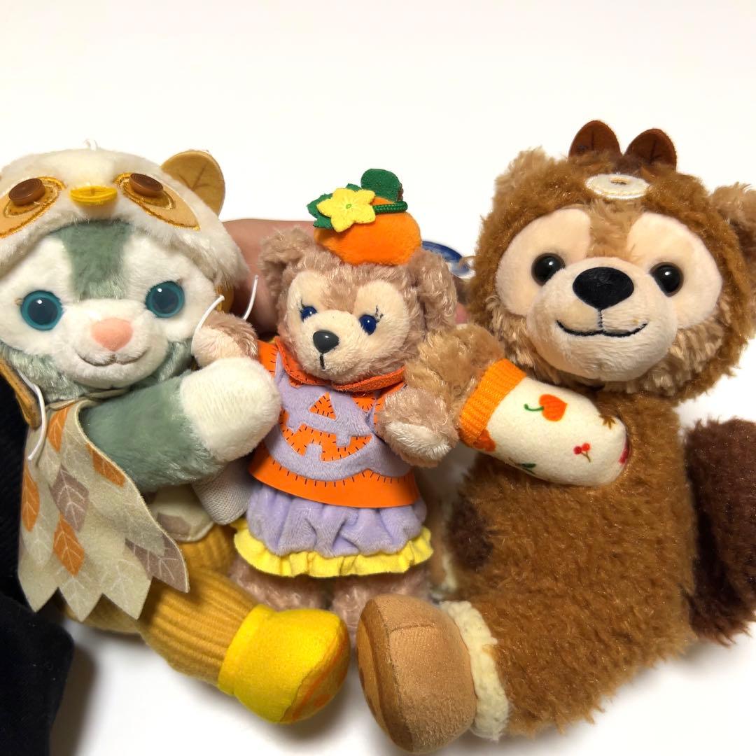 ダッフィー 秋のぼうけん カーテンホルダー ジェラトーニ 秋の冒険