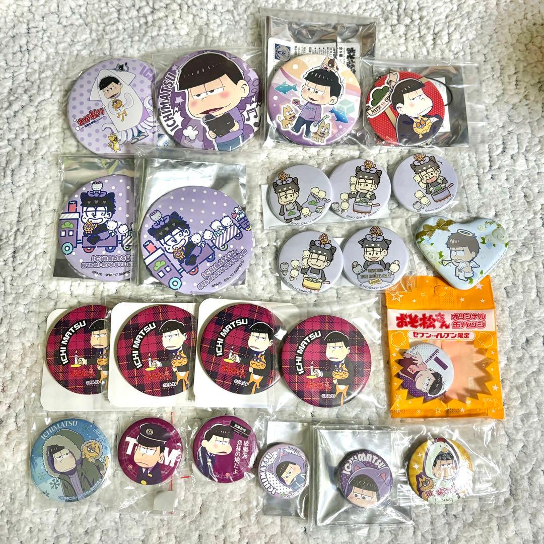 おそ松さん 一松 缶バッジ アクキー アクスタ ラバスト ぬいぐるみ