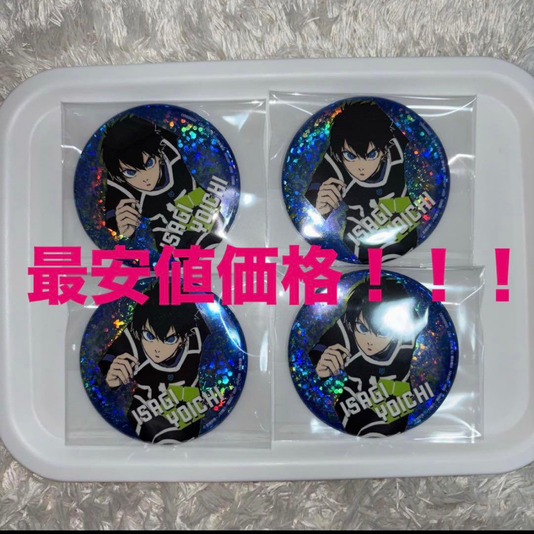 ブルーロック ホログラム ロングスクエア缶バッジ GIGO限定 潔世一