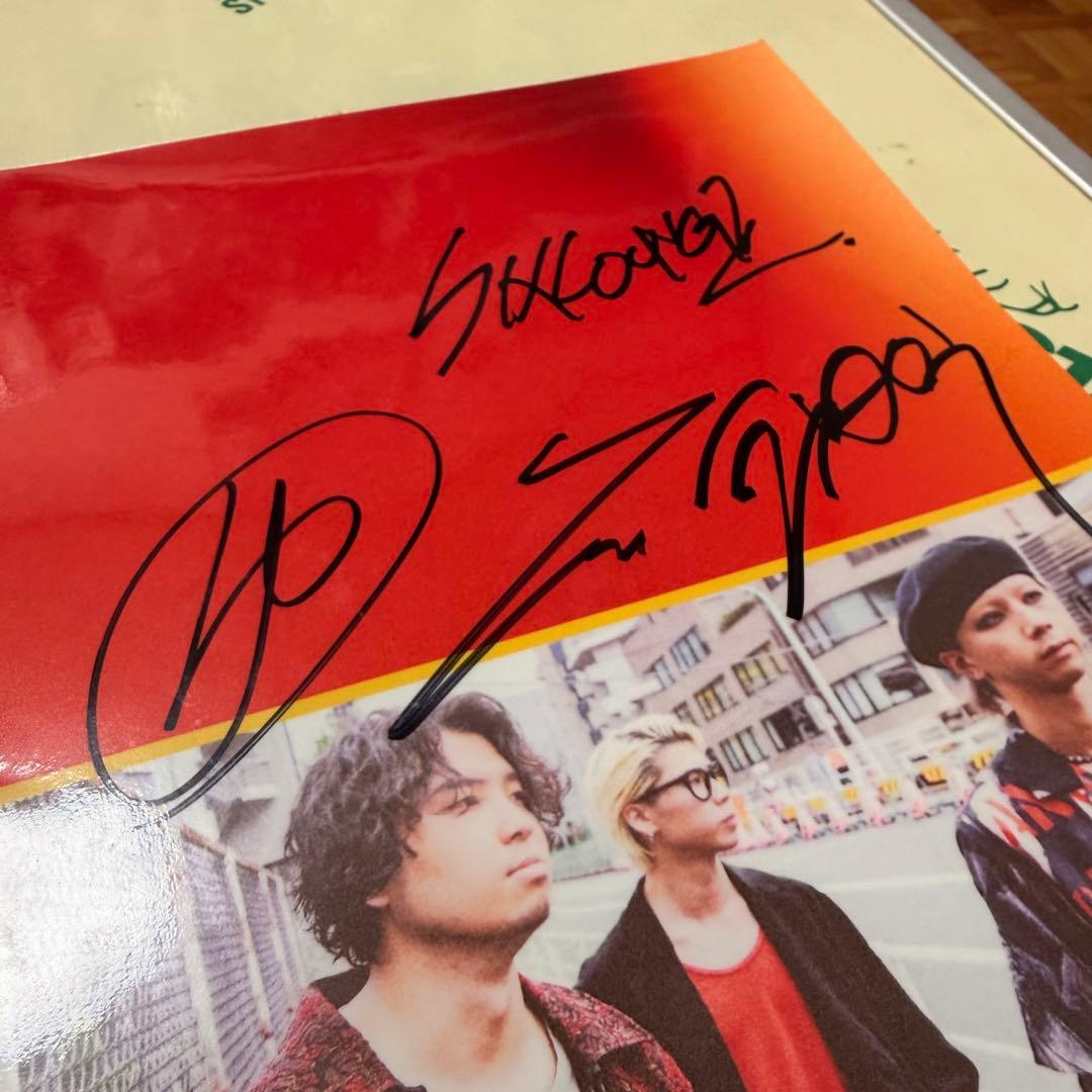 直筆サイン入り】SIX LOUNGE シールポスター