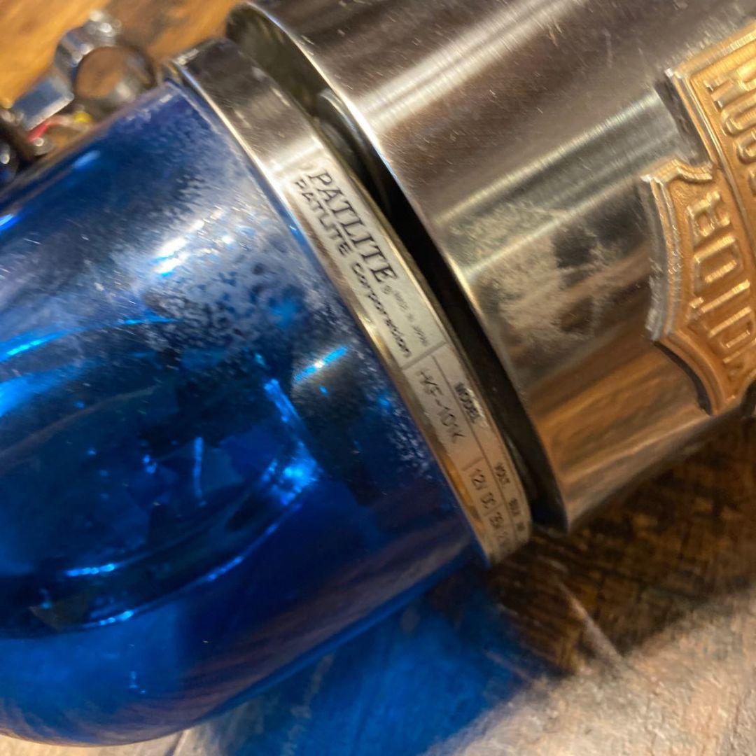 激レア】ハーレー アメリカンバイク 回転灯 パトライト ブルー - メルカリ