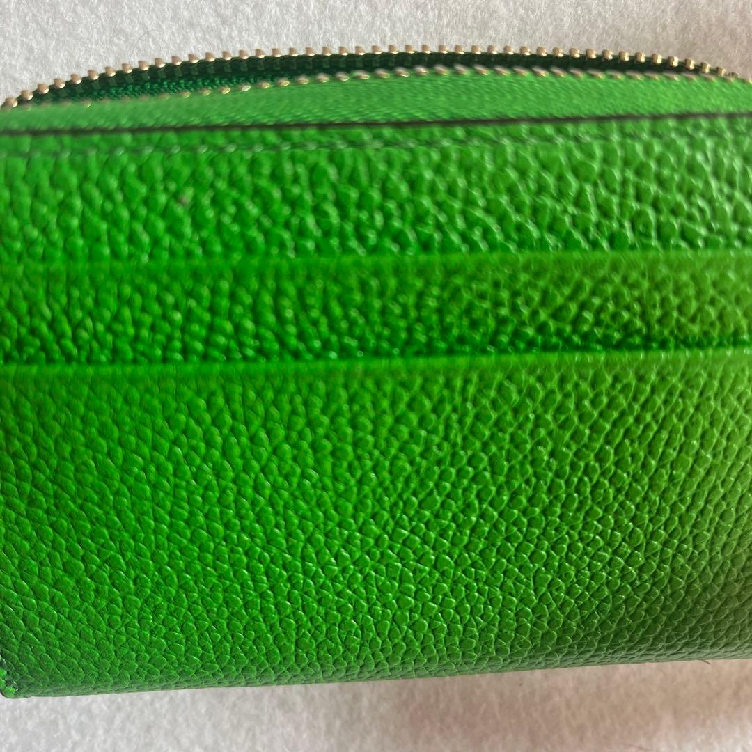 【新品】MICHAEL KORS グリーン ミニウォレット